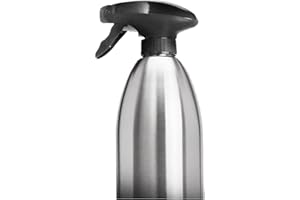 MIRRWIN 500ml Öl Sprayer Flasche Olivenöl Sprüher BBQ Kochen Sprühflasche Öl Sprüher zum Kochen Spray Spender Küche Werkzeug Edelstahl Flaschen Olivenöl für Kochen, BBQ, Grillen, Pasta, Salate, Backen