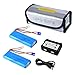 Produktbild XCSOURCE® 2stk 7.4V 2700mAh 10C 20Wh LiPo Batterie + USB Balance Ladegerät für Hubsan H501S Viererkabel Drone Blau RC473