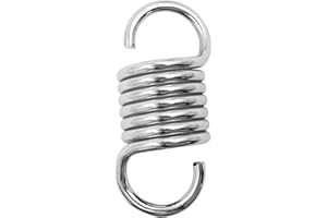 Aoneky Molla Gancio di Tensione per Boxe, Amaca, Carico Massimo 100KG - Molla di Prolunga Antirumore per Sacco Boxe, Dedile per Amaca, Sedia Sospesa