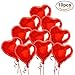 Produktbild PIXNOR Folie Helium-Ballons mit Seilen für Valentinstag Verlobung Hochzeitsdekoration, 10er Pack