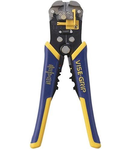 Pinza Spelafili IRWIN Vise-Grip - Per Filo 10-24 AWG, Lunghezza 15,2 Cm, Impugnature ProTouch Comfort - 6