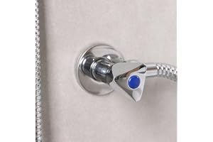 Milano Heavy Duty Angle Valve ½ Inches For Kitchen, Bathroom | Heavy Duty Chrome Water Flow Control Tap | Brass With Chrome Coating Body Turn Water Shut Off Faucet Valve | Modern Bathroom Fixtures