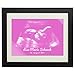 Produktbild Ultraschallbild im Bilderrahmen – Personalisiert mit Foto, Namen und Datum – Fotodruck im Holzrahmen – Geschenke zur Geburt – Mädchen Babygeschenke – mittel: ca. 35 x 45 cm