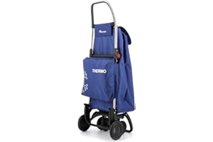 Carro Rolser I-MAX Thermo Zen 4 Ruedas 2 Giratorias Plegable - Azul