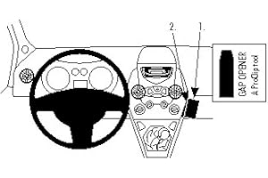 Brodit ProClip 854808 Support de Fixation Noir