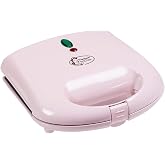 Bestron Brussels Retro Design Waffle Maker with Non-Stick Coating Sweet Dreams Collection 700 Watt Colour: Pink
