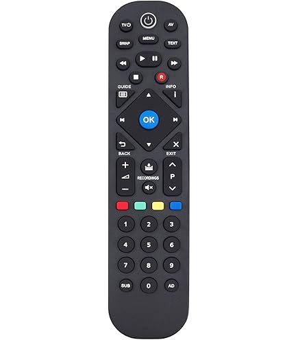 AULCMEET Télécommande Rechange Pour Sagem Freesat HDDTR94-250S DTR94-320S DTR94-500S DTR94500S DTR94500 DTR6400 DTR67160 DTR6400T