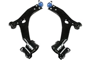 DYNAMIC PARTS QUALITY CAR SPARES Compatible For Ford Focus Mk2 C-Max Front Control Arms Lower Suspension Wishbone 21Mm Cone