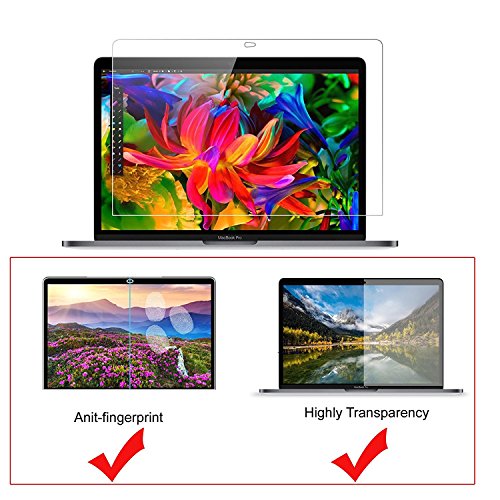 MOSISO Premium 9H Härte superdünn HD Klar Bruchsichere Kratzfest Gehärtetem Glas Displayschutzfolie für MacBook Pro Retina 13 Zoll (A1425/A1502), Klar - 2