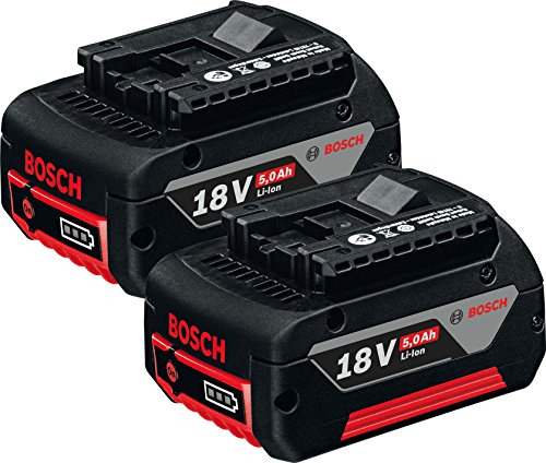 Bosch Akku-Pack 2 Stück 18 V 5,0Ah Li-Ion, 0615990G6Z
