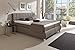 Produktbild Dreams4Home Boxspring Komfortbett 'Alexa' KT2 grau, 100x200cm, 120x200cm, 140x200cm, 160x200cm, 180x200cm, 200x200cm, Hotelbett Einzelbett Doppelbett Polsterbett, Liegefläche:200x200 cm;Komfortvariante:Typ D (ab 160x200)