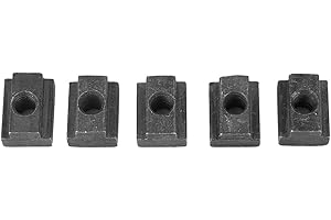 HILITAND 5 sztuk rowek ze stali węglowej, nakrętka T, nakrętka z rowkiem T gwintowana przez gwint M6