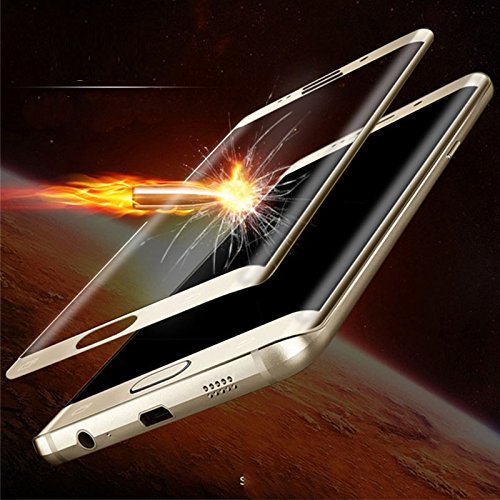InShang Samsung Galaxy S7 edge Displayschutzfolie gehärtetem Glas super schlagfest hochtransparent Displayschutzfolie von hoher Empfindlichkeit,3D curve 100% fit Tempered Glass Screen protector cover - 2