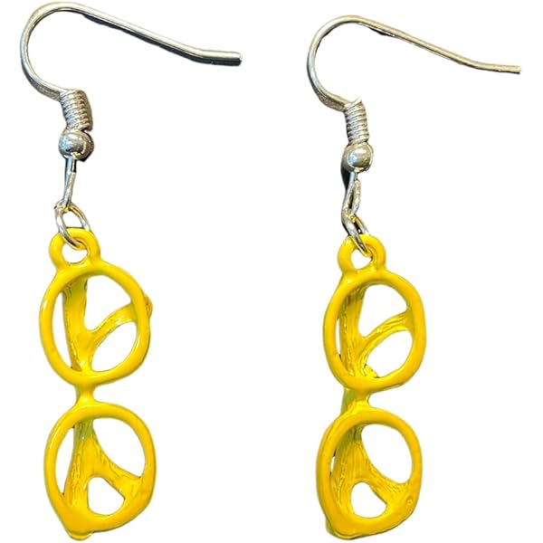 Miniblings Brille Woody Handyanhänger | Rosa Nerd Hipster Schmuck Accessoire