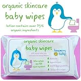 Beaming Baby Organic Baby Skincare Wipes - Pack of 72 Wipes