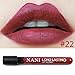 Neverland Waterproof Liquid Makeup Lip Pencil Matte Lipstick Lip Gloss Super Long Lasting 22#