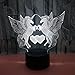 Produktbild 3D LED Optische Täuschung Die Lampen Nachtlicht, 7 Farben Touch Kunst Skulptur Lichter Mit USB Kabel Schlafzimmer Schreibtisch Tischdekoration Die Lampe Für Kinder Erwachsene,Süßes Pferd