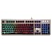 Produktbild LSHUANGJ Kabel ausgesetzt keycap Spiel grüne Achse mechanische Tastatur 104 Schlüssel USB-Schnittstelle , black