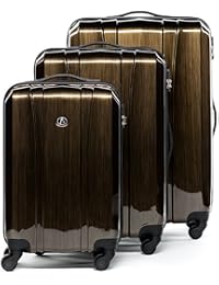 Set Valises FERGÉ 4 Roues 360° - 3 Tailles Rigides Et Légeres Pour Voyage