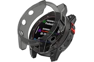 Tyogeephy Etui ochronne na ekran, kompatybilne z Garmin epix Gen 2, miękkie etui TPU, akcesoria do smartwatcha, odporne na zarysowania, pełna osłona ochronna do Garmin epix Gen 2