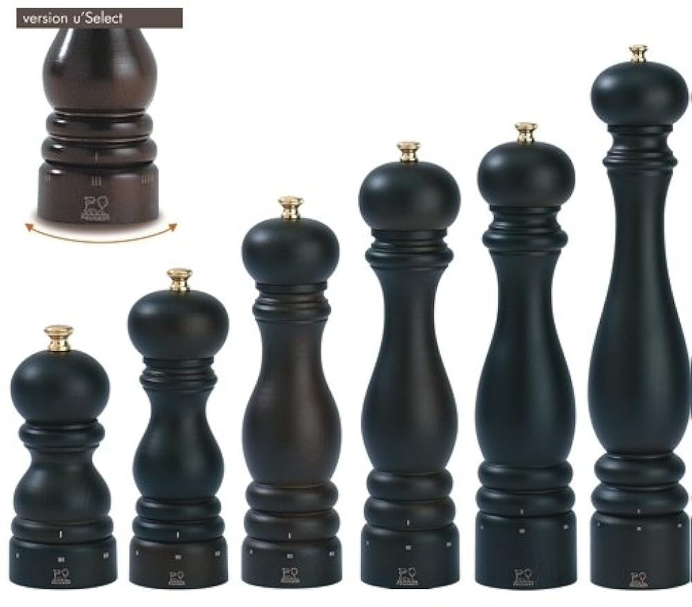 Salzmühle Buchenholz 22 cm - PARIS chocolat u'Select - von Peugeot