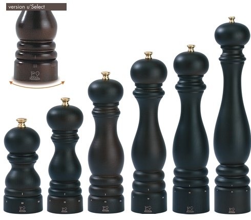 Salzmühle Buchenholz 22 cm - PARIS chocolat u'Select - von Peugeot