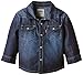 Levi's Kids Baby Boys DIAN Full Shirt, Blue (indigo 46), 24 Months