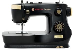 SINGER Heavy Duty 500 Classic NEU mechanische Nähmaschine, extra hoher Nähfuß, 32 Stiche, extra stabiler Metallrahmen und Freiarm