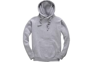 Mellor Design Plain Pullover Hoodie Casual Hooded Top Adult Unisex Mens Womens Hooded Sweatshirts