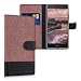 Produktbild kwmobile Huawei P9 Lite Hülle - Kunstleder Wallet Case für Huawei P9 Lite mit Kartenfächern und Stand