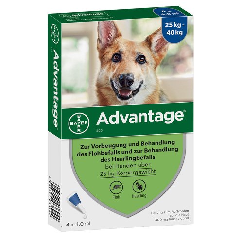 Bayer Vital GmbH Advantage 400 für Hunde L 1X4 STK