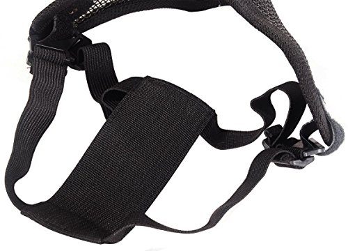 Coxeer Mesh Gesicht Schädel Maske Airsoft Halbmaske Ausrüstung Stahl Airsoft Masken - 8