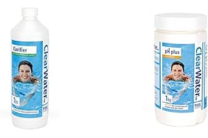 NATURISTIC Clearwater CH0009 Clarifier for Swimming Pool and Spa Treatment, 1 Litre