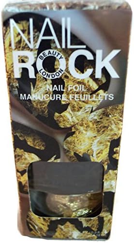 Rock Beauty London Nail Rock, Gold Foil