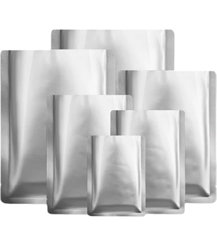 CANLENPK - Bolsas De Sellado Al Vacío De 6 X 8 Pulgadas, Parte Trasera Negra Y Parte Delantera Transparente Bolsa De Almacenamiento De Alimentos CANLENPK - Bolsas De Sellado Al Vacío De 6 X 8 Pulgadas, Parte Trasera Negra Y Parte Delantera Transparente Bolsa De Almacenamiento De Alimentos