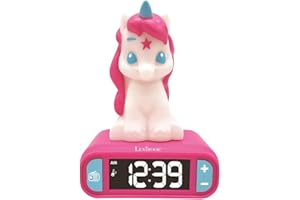 ‎LEXIBOOK Lexibook RL800UNI Cyfrowy Budzik, Różowy, od 3 Lat