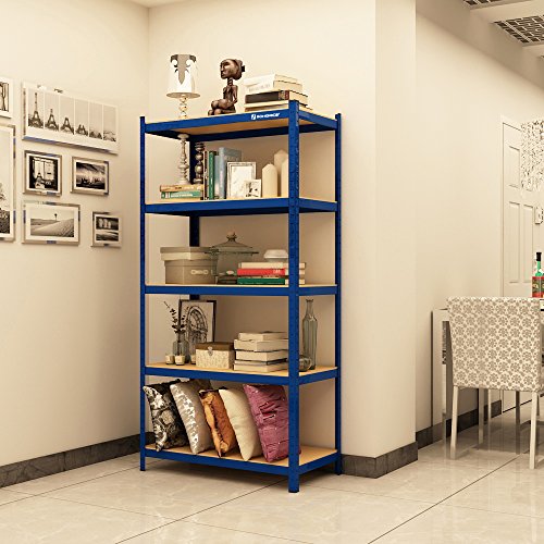 Songmics Lagerregal 180 x 90 x 45 cm pulverbeschichtet glatte Oberfläche TÜV Rheinland max. statische Belastung 1325 kg GLR45Q - 9