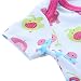 JIAJIA Newborn Baby Girl Cute Animal Short Sleeve Bodysuit Onesies 3-6 Months