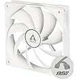 ARCTIC F12 PWM PST - 120 mm PWM PST Case Fan with PWM Sharing Technology (PST), Quiet Motor, Computer, Fan Speed: 230-1350 RPM - White