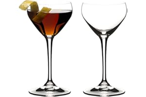RIEDEL Vaso de cóctel Nick & Nora para bebidas específicas, 2 unidades (paquete de 1)