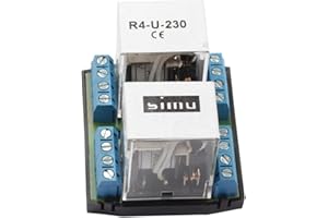 ROLLLRA | Trennrelais Relais Parallelschaltung Reihenschaltung für Motore R4-U-230 (bis zu 4 Motore) Zentralbedienung