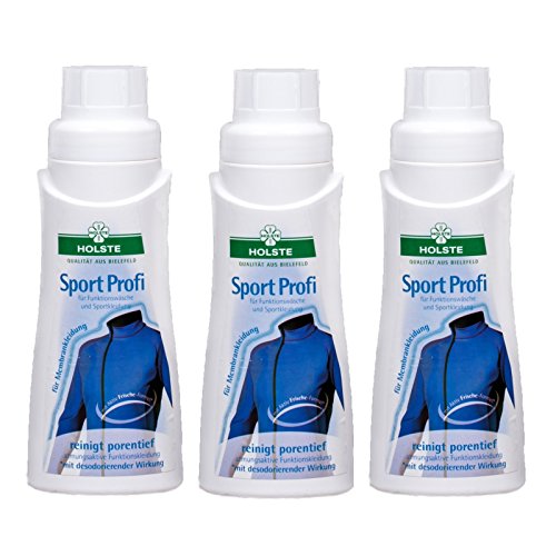 Preisvergleich Produktbild HOLSTE Sparpack 3 x 250ml Sportprofi für Funktionswäsche und Sportbekleidung