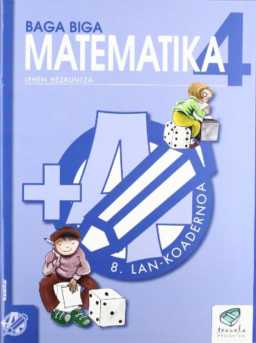 Txanela 4Matematika 4 Lankoadernoa 8