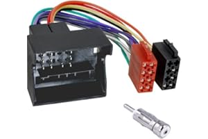 SOUND WAY Adaptador ISO Ford – Cable conector autorradio para Ford Transit / Fiesta / Focus / Fusion