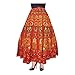 Produktbild Indian Handicrfats Export Eagle Eye Outfitters Printed Women's Wrap Around Multicolor Skirt