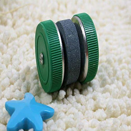 Szjsl Kitchen Manual Knife Sharpener - Free Sharpening Stabilizer Knife Angle Guide - Two Sided #1000 &amp; #3000 Corundum Global Whetstone - Best