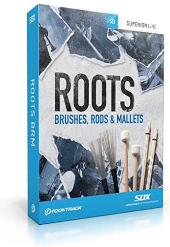 Preisvergleich Produktbild Toontrack ROOTS Brushes, Rods & Mallets SDX EDU