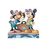 Piedra Resina Disney Traditions de Jim Shore por Enesco 4059731 viaje Mickey y Minnie figura decorativa