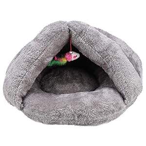 Alinory 1Pc Cat Pet Sleeping Mat Cojín Warm Soft Dog Puppy Triangular House