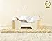HelloHome POD Toddler Bed with Wooden Bird Toys , White
